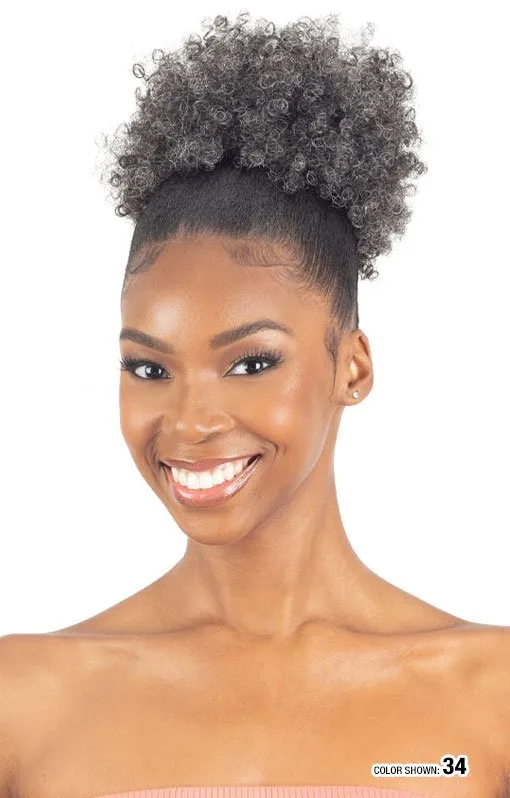 EQUAL Drawstring Ponytail - Afro Puff