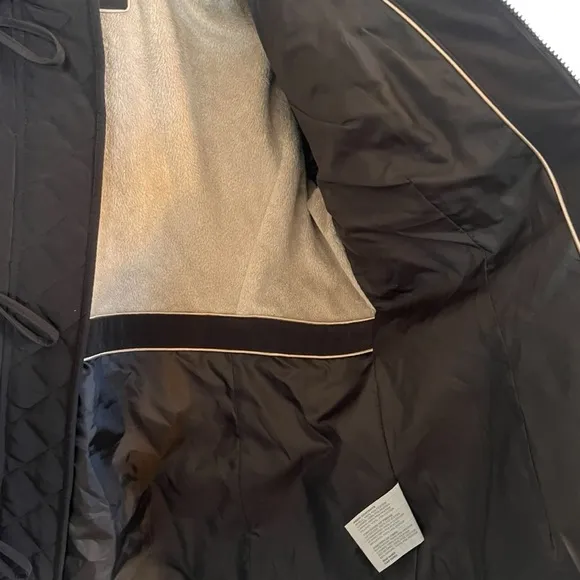 Espirit NWT Women's Brown Quilted Parka Jacket Size XL