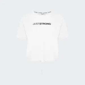 Everyday Drawstring Tee - Ivory White