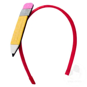 Extra Large Glitter Foam Pencil Headband