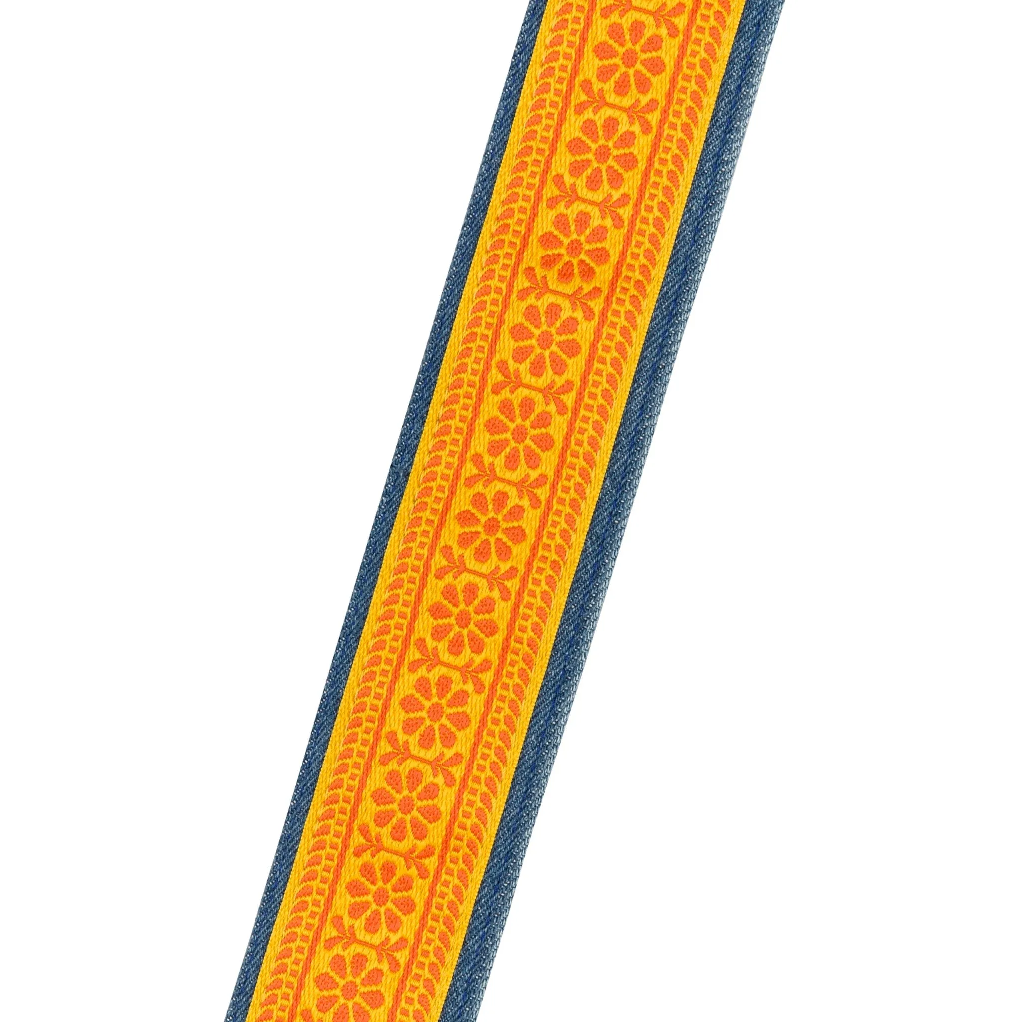 Fender George Harrison Dark Horse Floral Guitar Strap