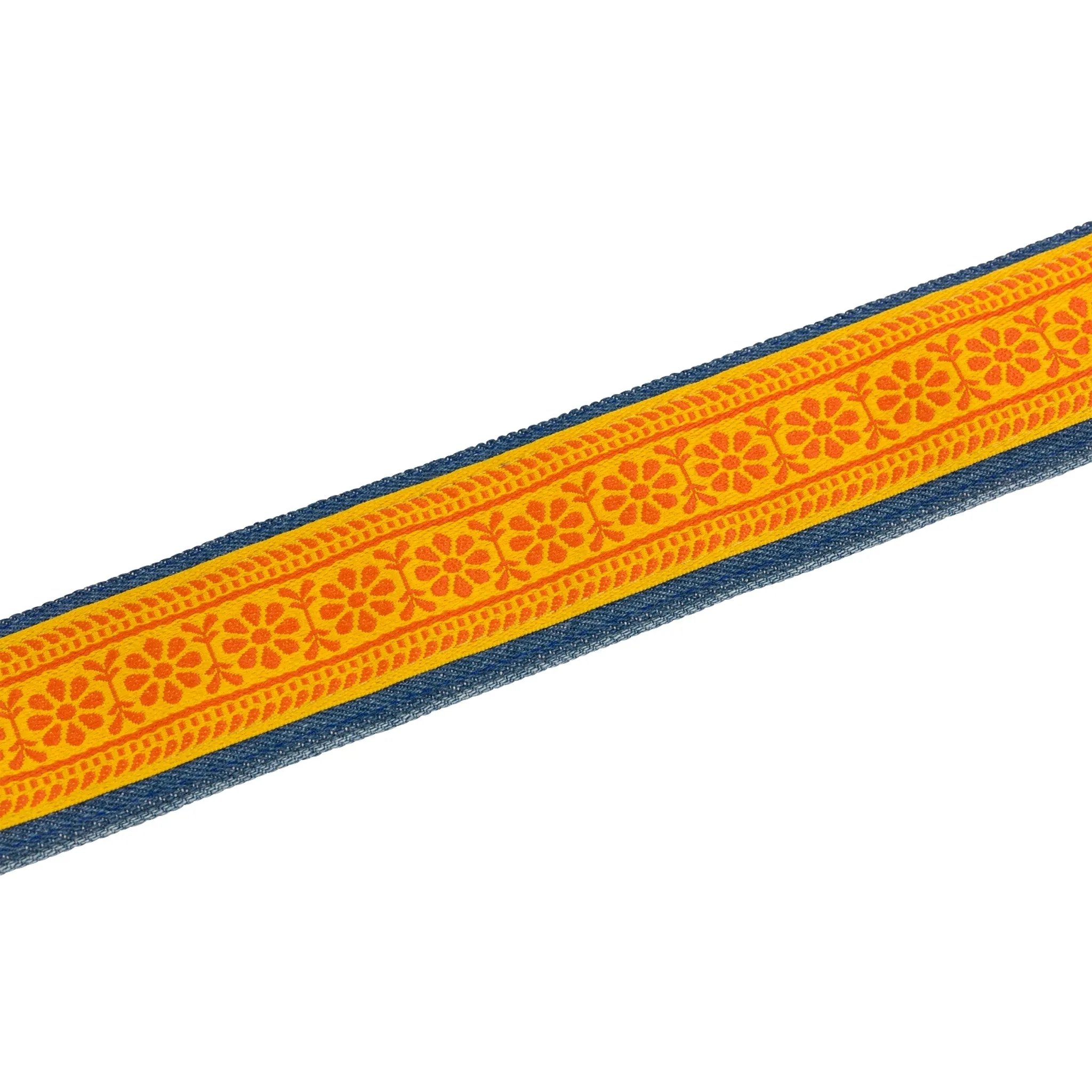 Fender George Harrison Dark Horse Floral Guitar Strap