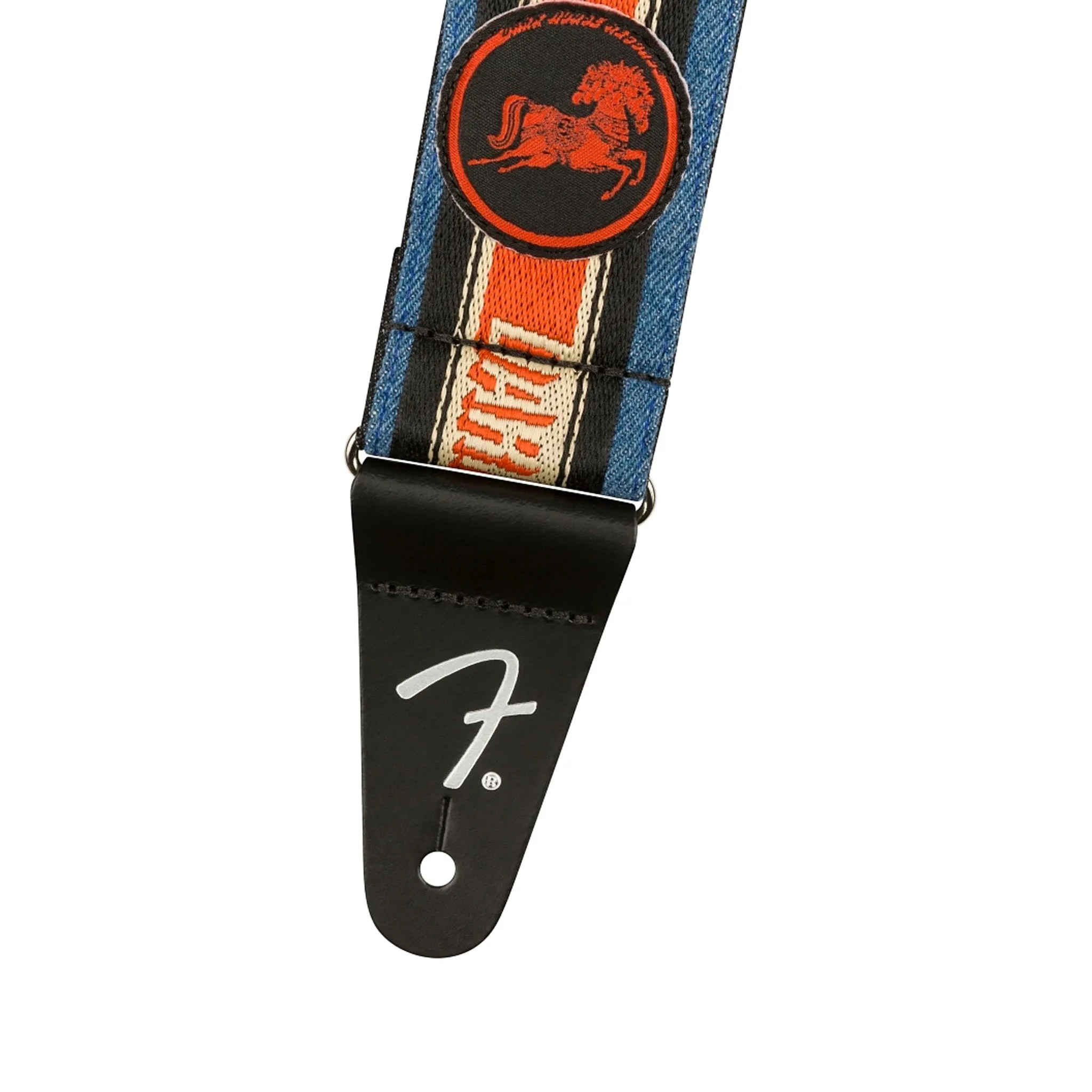 Fender George Harrison Dark Horse Logo Guitar Strap