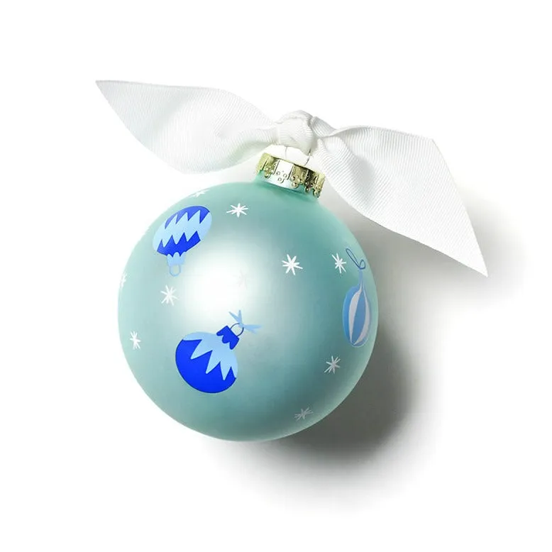 First Christmas Blue Ornaments Ornament