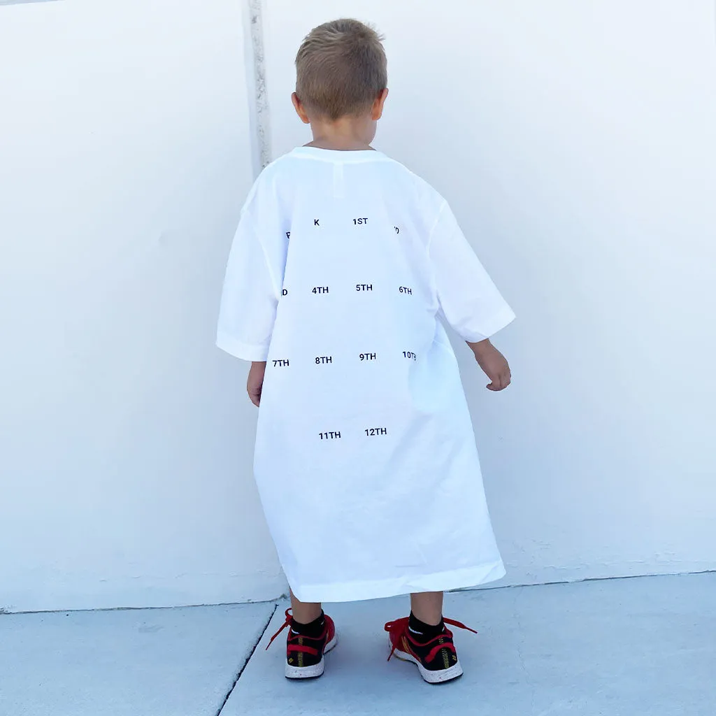 First day of school shirt, Kindergarten shirt, Class of 2034, 2035, 2036, 2037 etc. Custom Grow with me shirt, First Grade 2023 - FRONT BACK