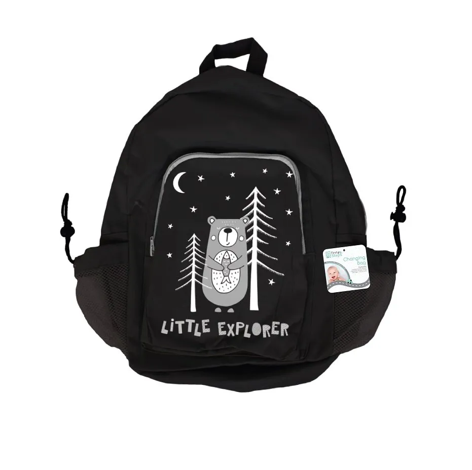 First Steps Baby Changing Backpack With Mat