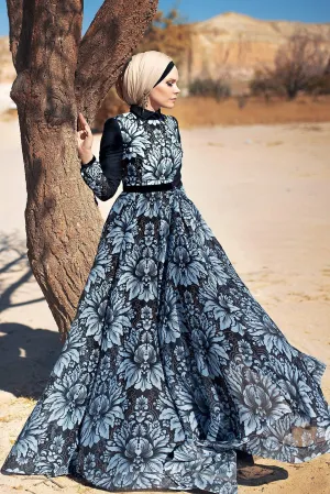Flamme Blue Dress