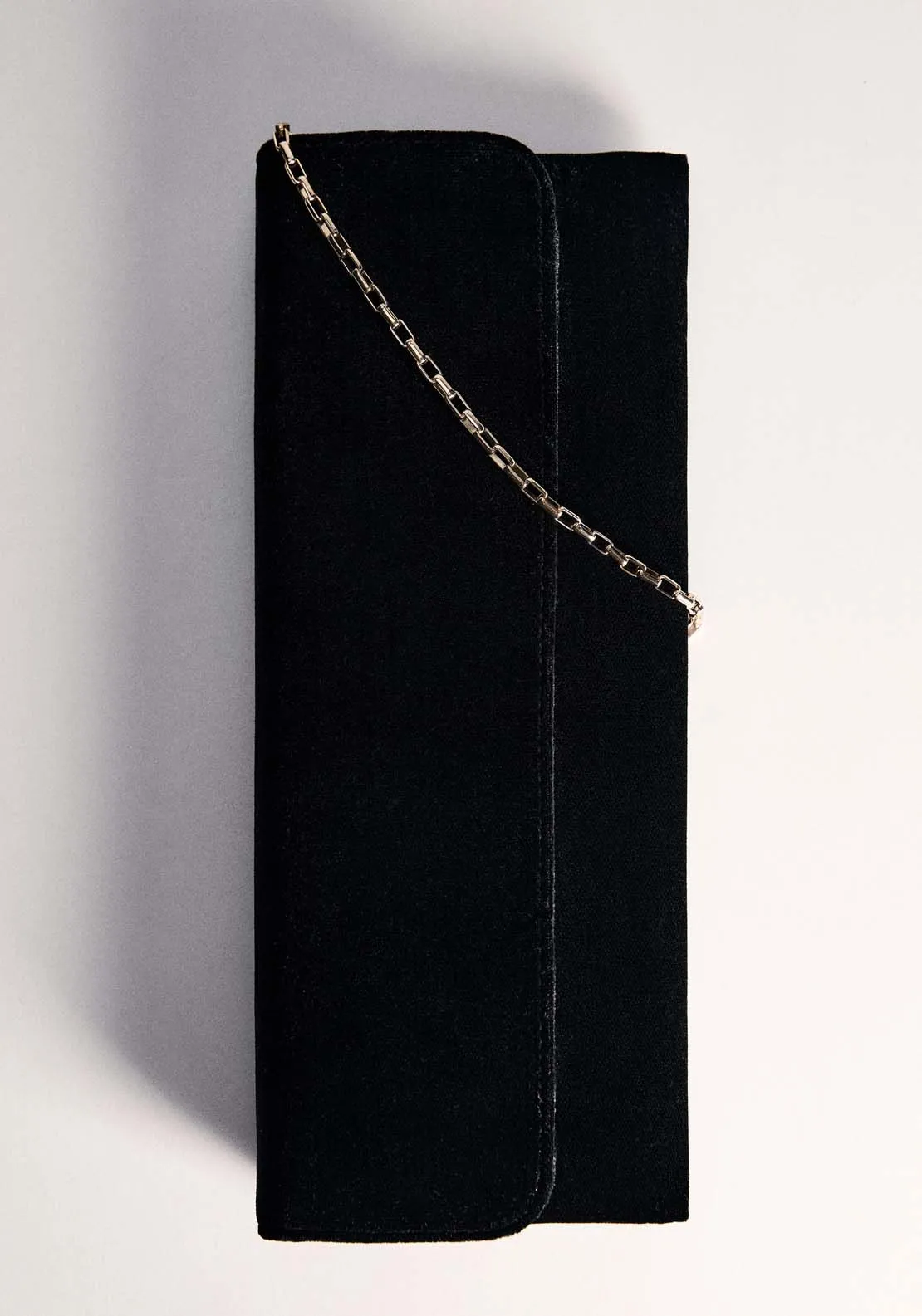 Flap chain bag - Black