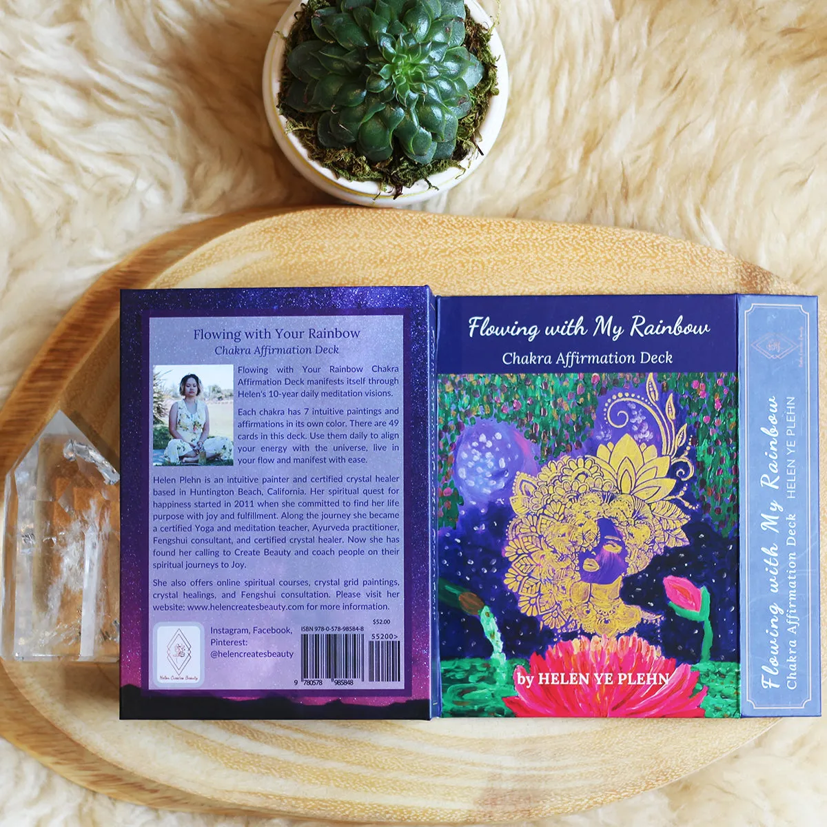 Flowing with My Rainbow Chakra Affirmation Deck