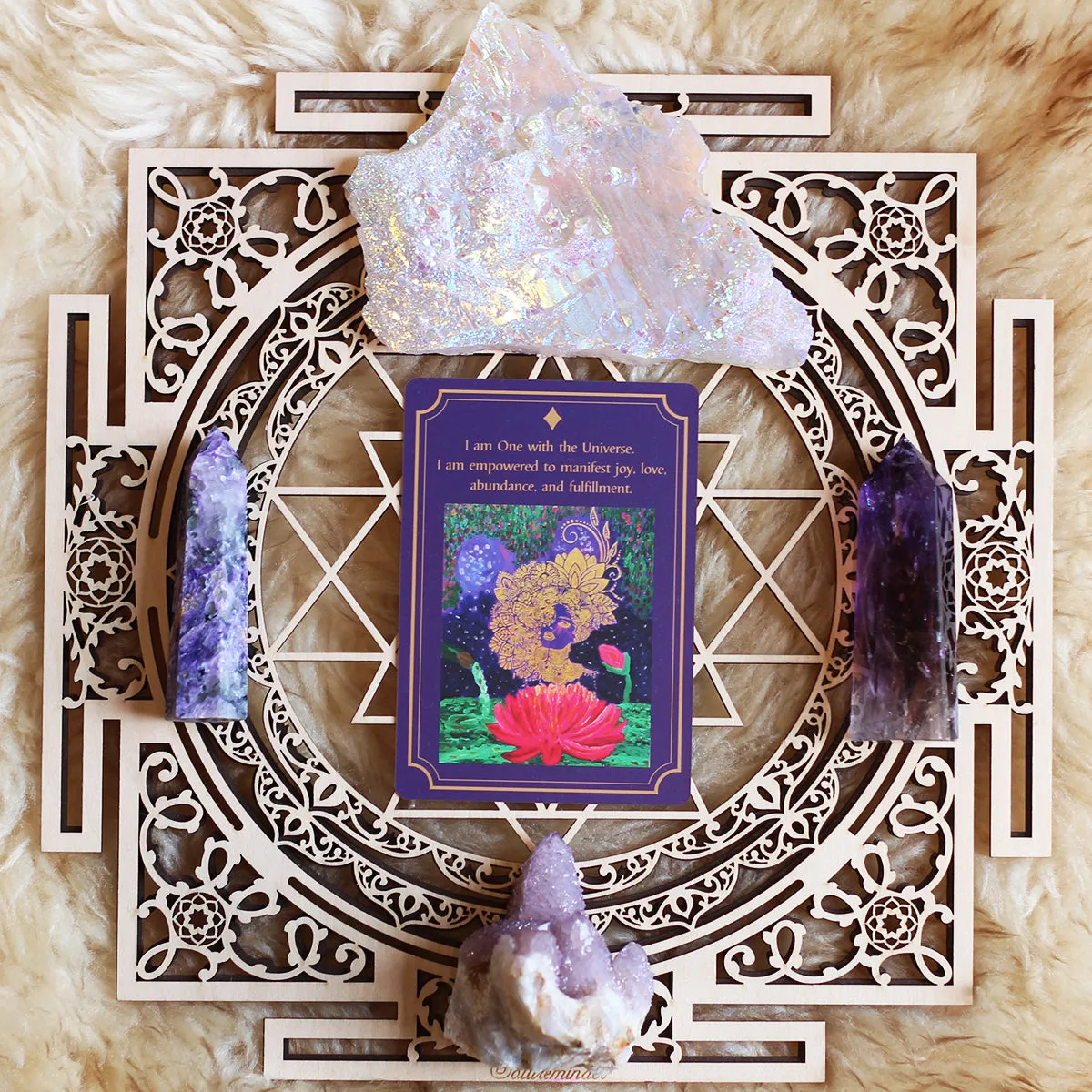 Flowing with My Rainbow Chakra Affirmation Deck