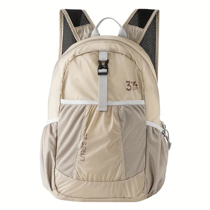 Foldable travel backpack for adventurers
