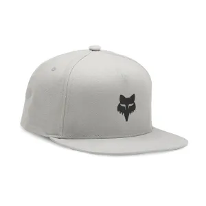 Fox Head Snapback Hat - Steel Grey Os