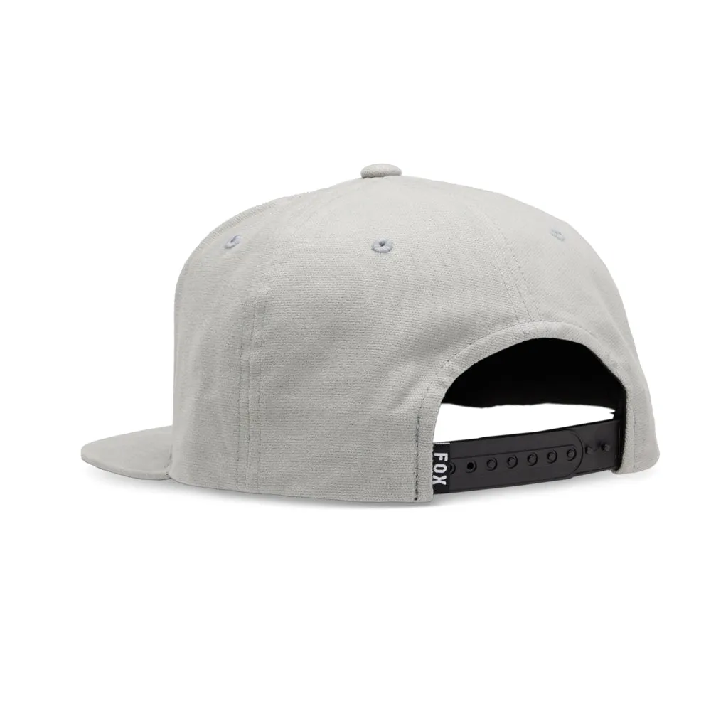 Fox Head Snapback Hat - Steel Grey Os