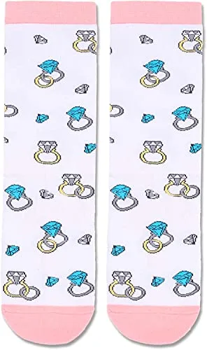 Funny Bride Gifts, Novelty Bride Socks, Wedding Gifts, Engagement Gifts, Bachelorette Gift Ideas for Her, Newlywed Gifts, Wedding Socks for the Bride