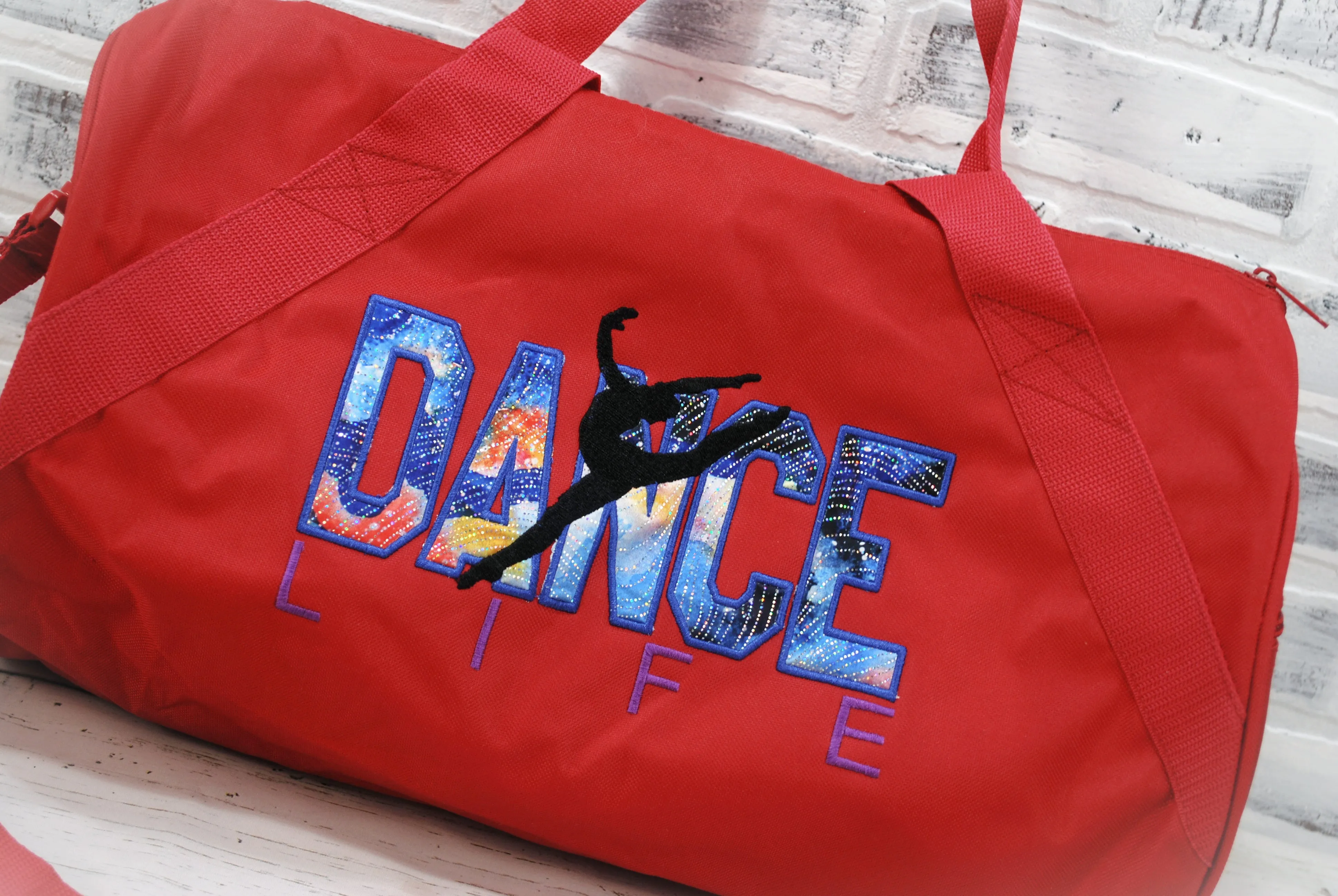 Galaxy Personalized Dance Tote or Duffle Bag