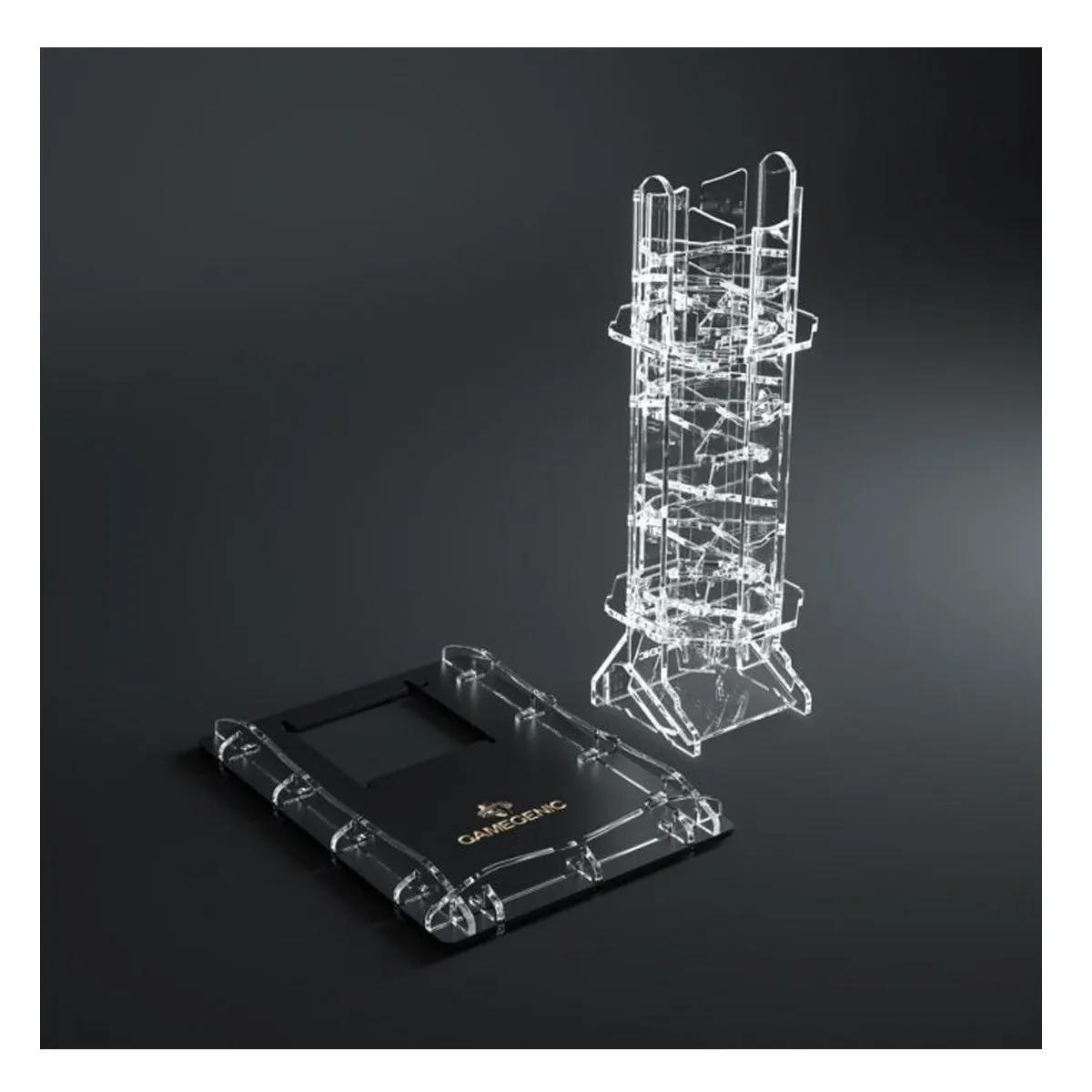 Gamegenic Crystal Twister Premium Dice Tower