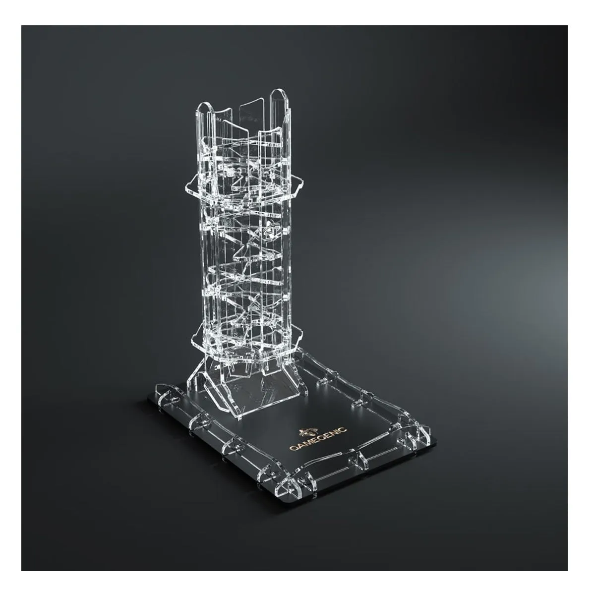 Gamegenic Crystal Twister Premium Dice Tower