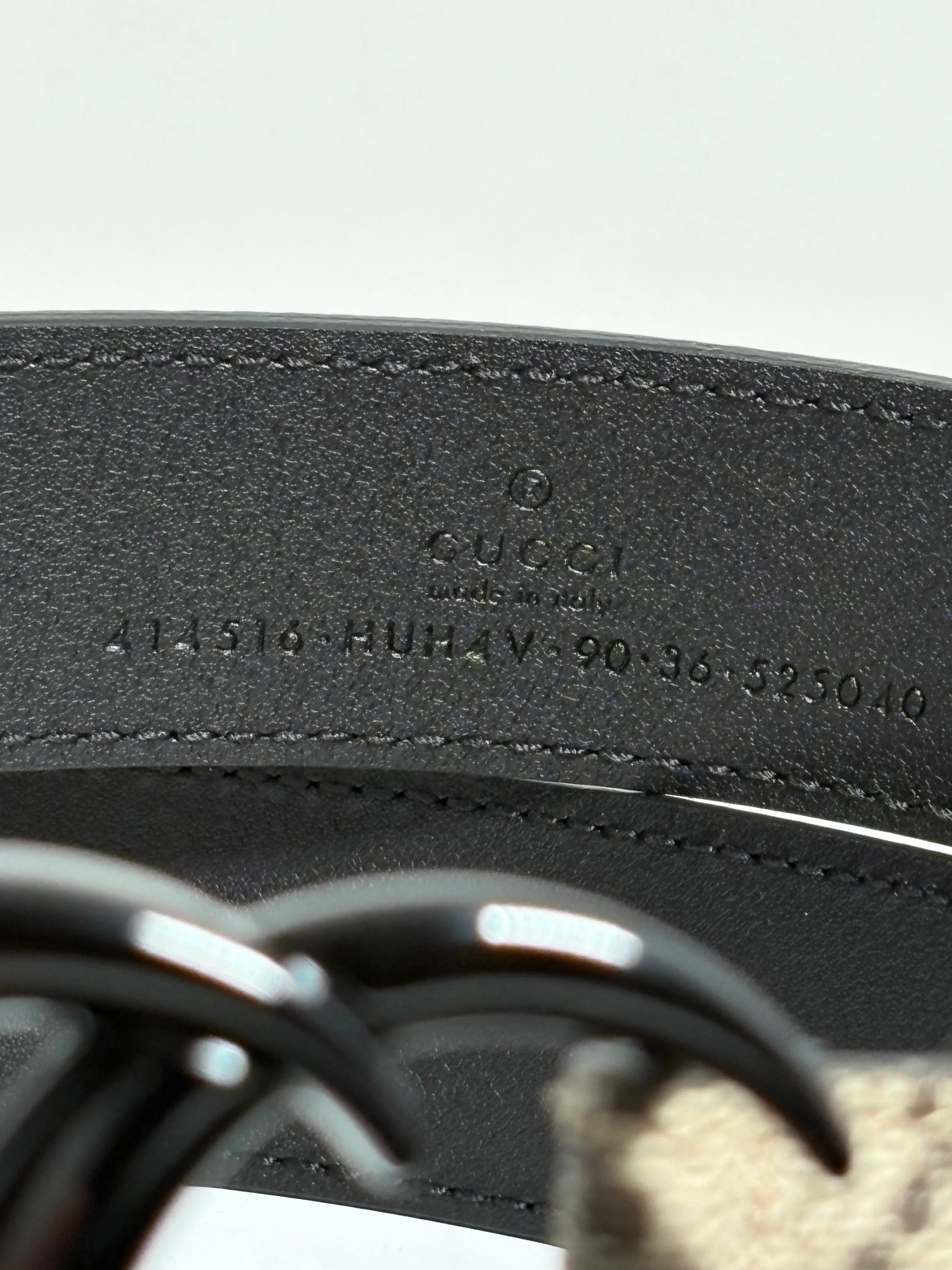 GG Supreme Marmont Monogram Canvas Belt