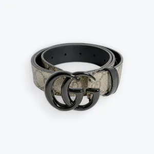 GG Supreme Marmont Monogram Canvas Belt
