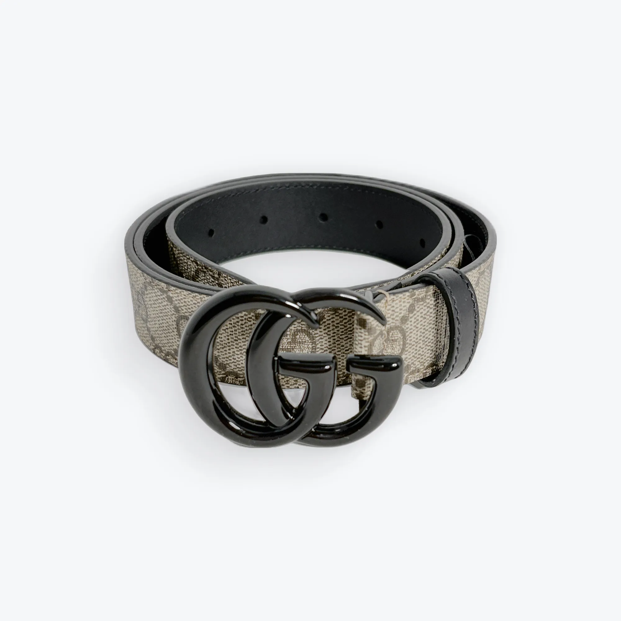 GG Supreme Marmont Monogram Canvas Belt