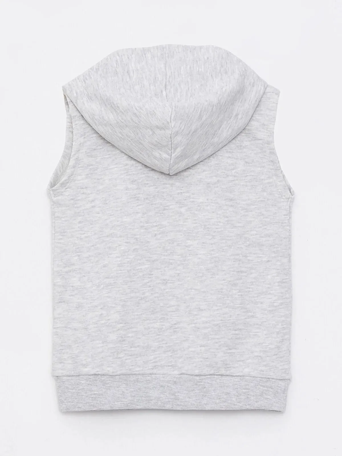 Girls Hooded Zippered Vest