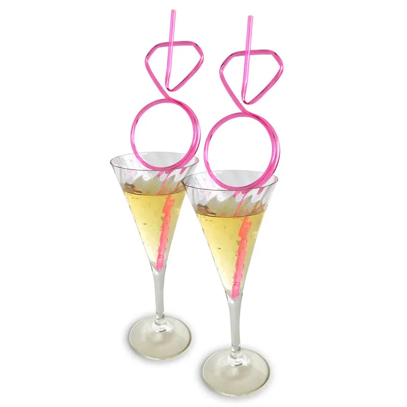 Glitterati - Diamond Straw Set - Pack of 8