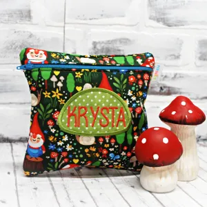 Gnomes and Toadstools Personalized Reusable Food Bag