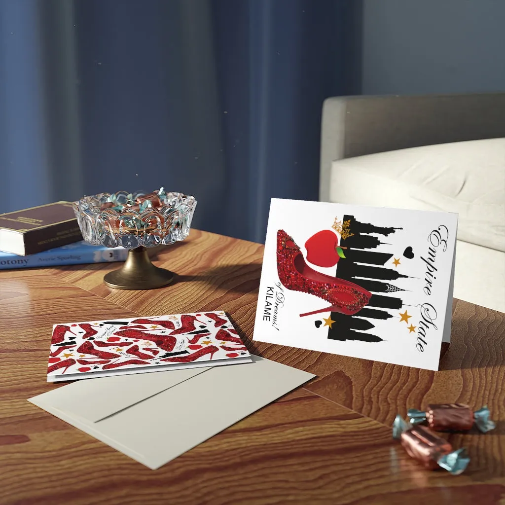 Greeting cards (24 pcs) 'Empire State of dreams'