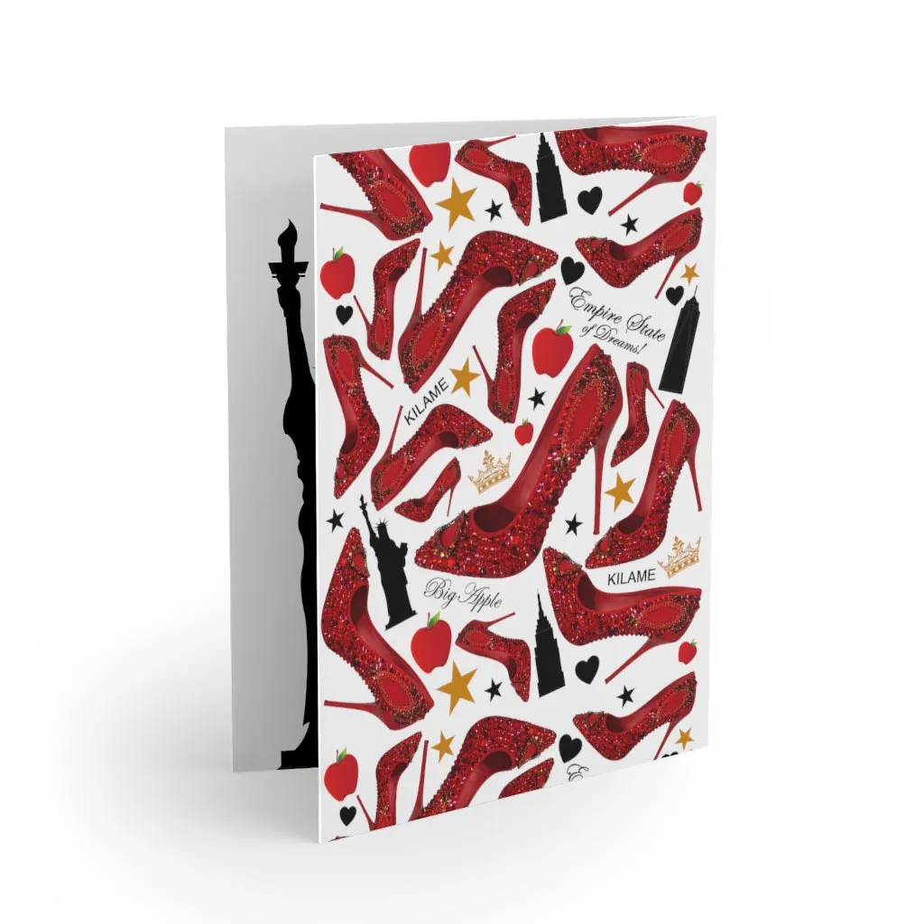 Greeting cards (24 pcs) 'Empire State of dreams'