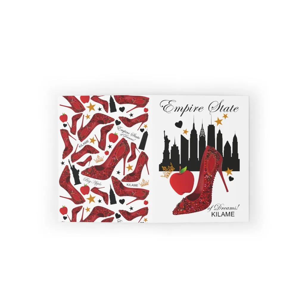 Greeting cards (24 pcs) 'Empire State of dreams'