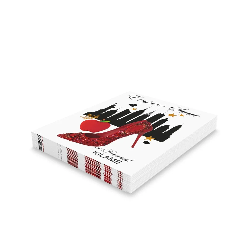 Greeting cards (24 pcs) 'Empire State of dreams'