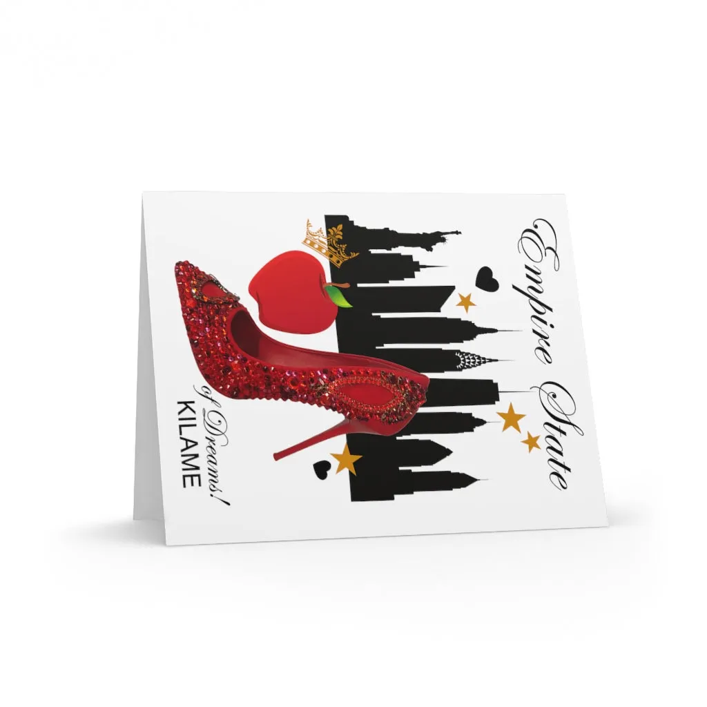 Greeting cards (24 pcs) 'Empire State of dreams'