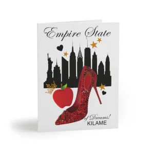 Greeting cards (24 pcs) 'Empire State of dreams'