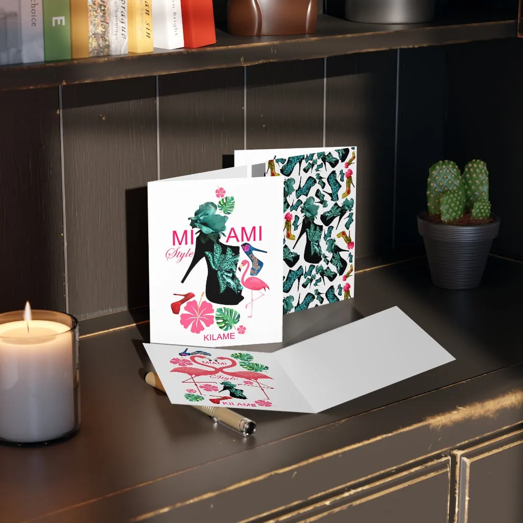 Greeting cards (24 pcs) 'Miami Style'