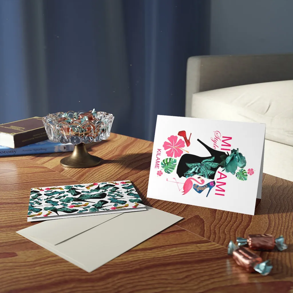 Greeting cards (24 pcs) 'Miami Style'