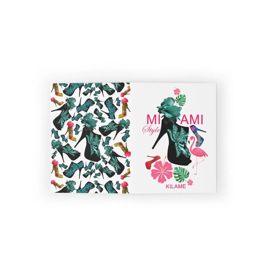 Greeting cards (24 pcs) 'Miami Style'