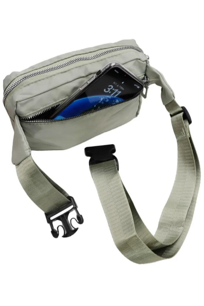Grey Fanny Pack