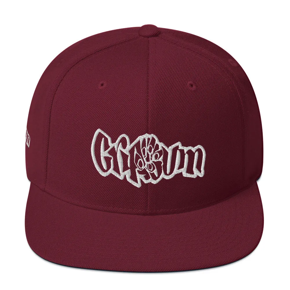 Grip Gum Fist Snapback Hat