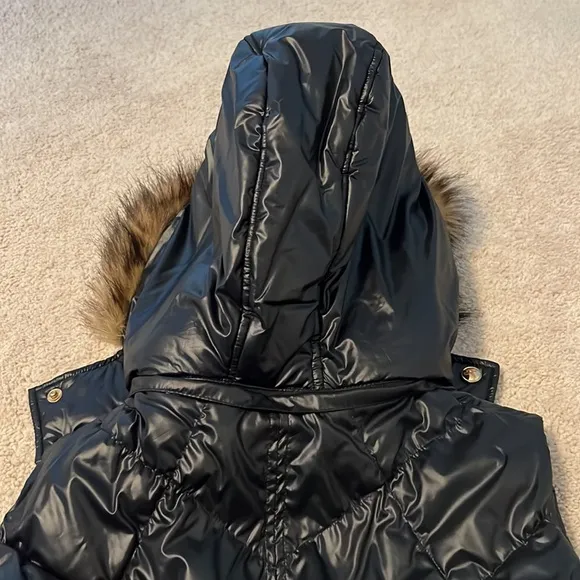Guess Black Sleeveless Jacket NWT