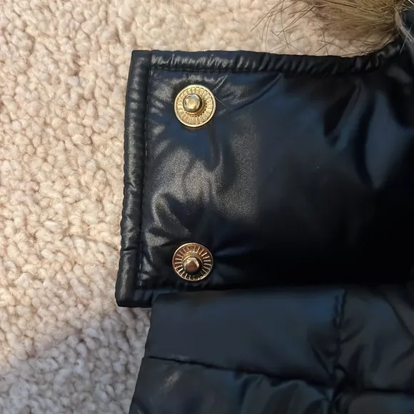 Guess Black Sleeveless Jacket NWT