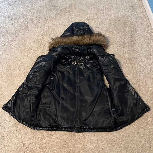 Guess Black Sleeveless Jacket NWT