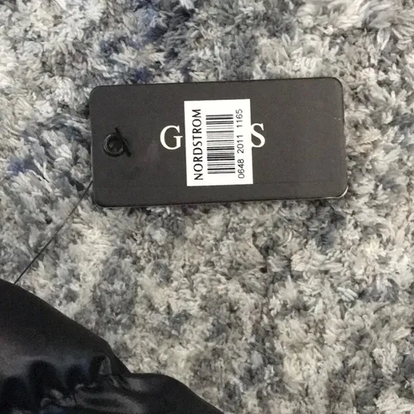 Guess Black Sleeveless Jacket NWT
