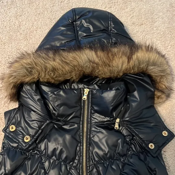 Guess Black Sleeveless Jacket NWT