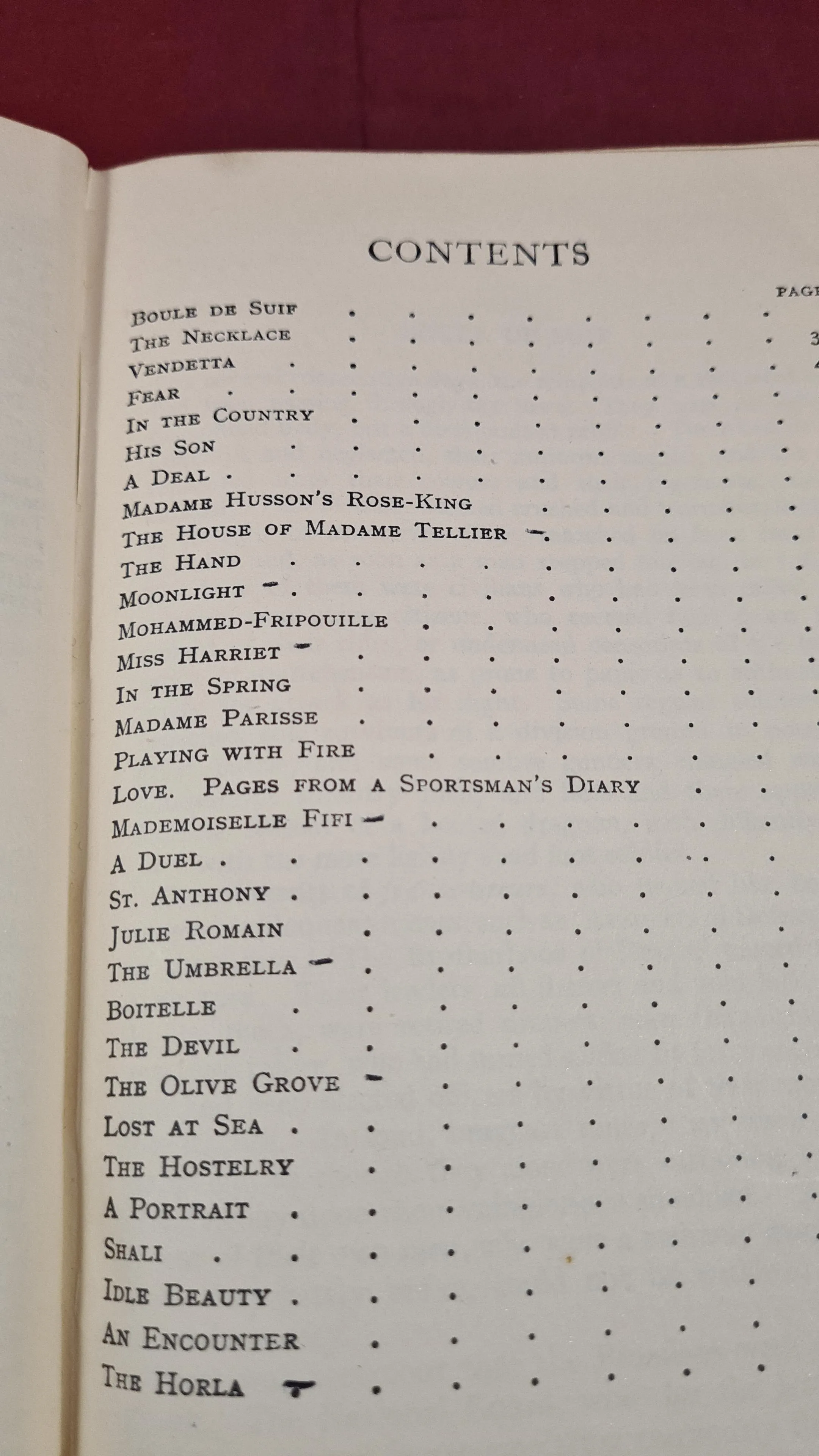 Guy De Maupassant - Short Stories, Everyman's Library Number 907, 1946
