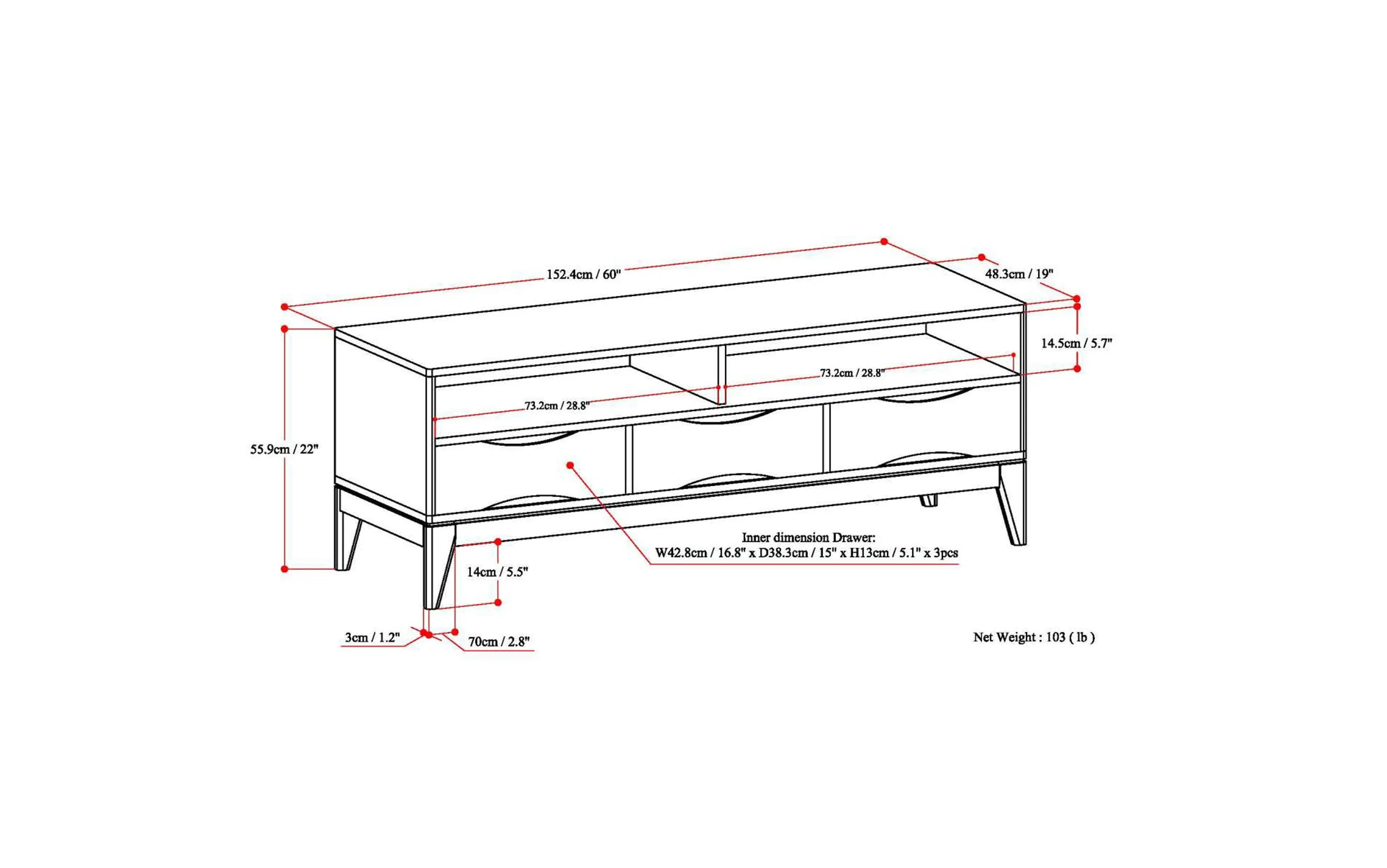 Harper TV Stand