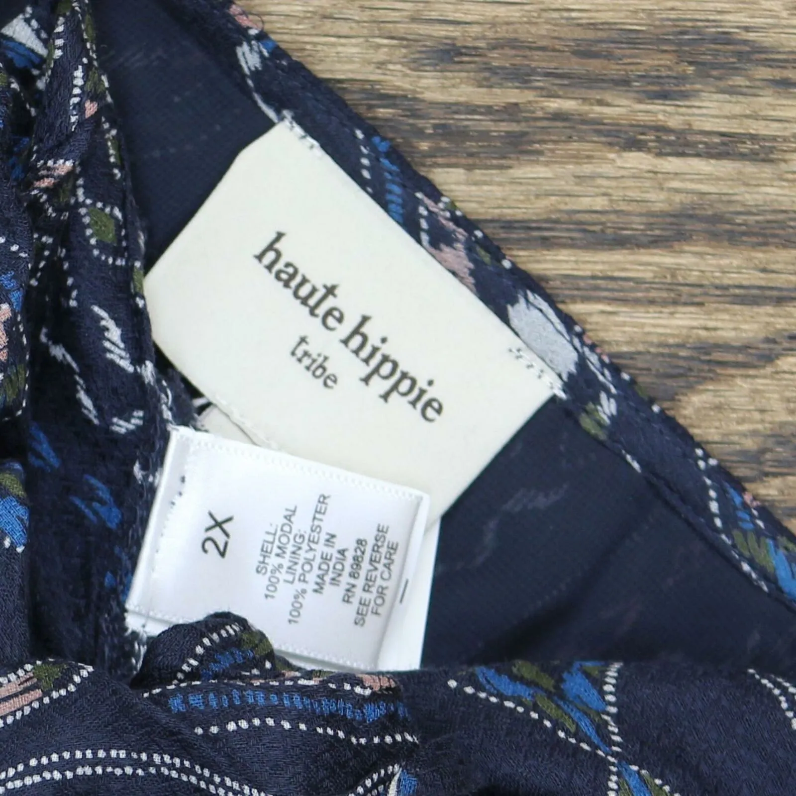 Haute Hippie Tribe Plus Size Luna Wrap Maxi Dress