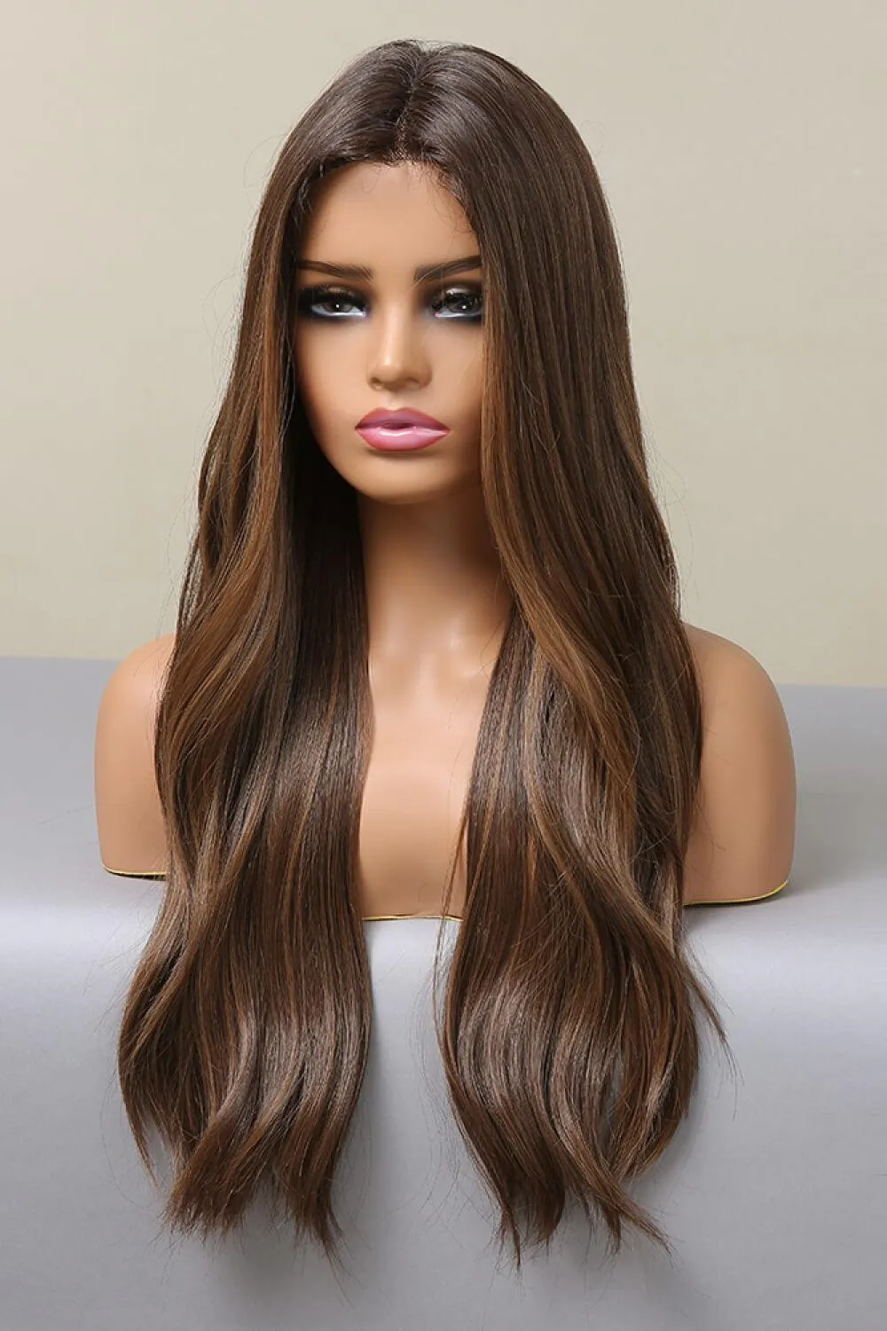 Hazel Blues® | 13*2" Lace Front Wigs Synthetic Long Wave 26" Heat Safe 150% Density
