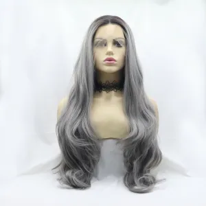 Hazel Blues® |  13*3" Lace Front Wigs Synthetic Long Wavy 24" 130% Density
