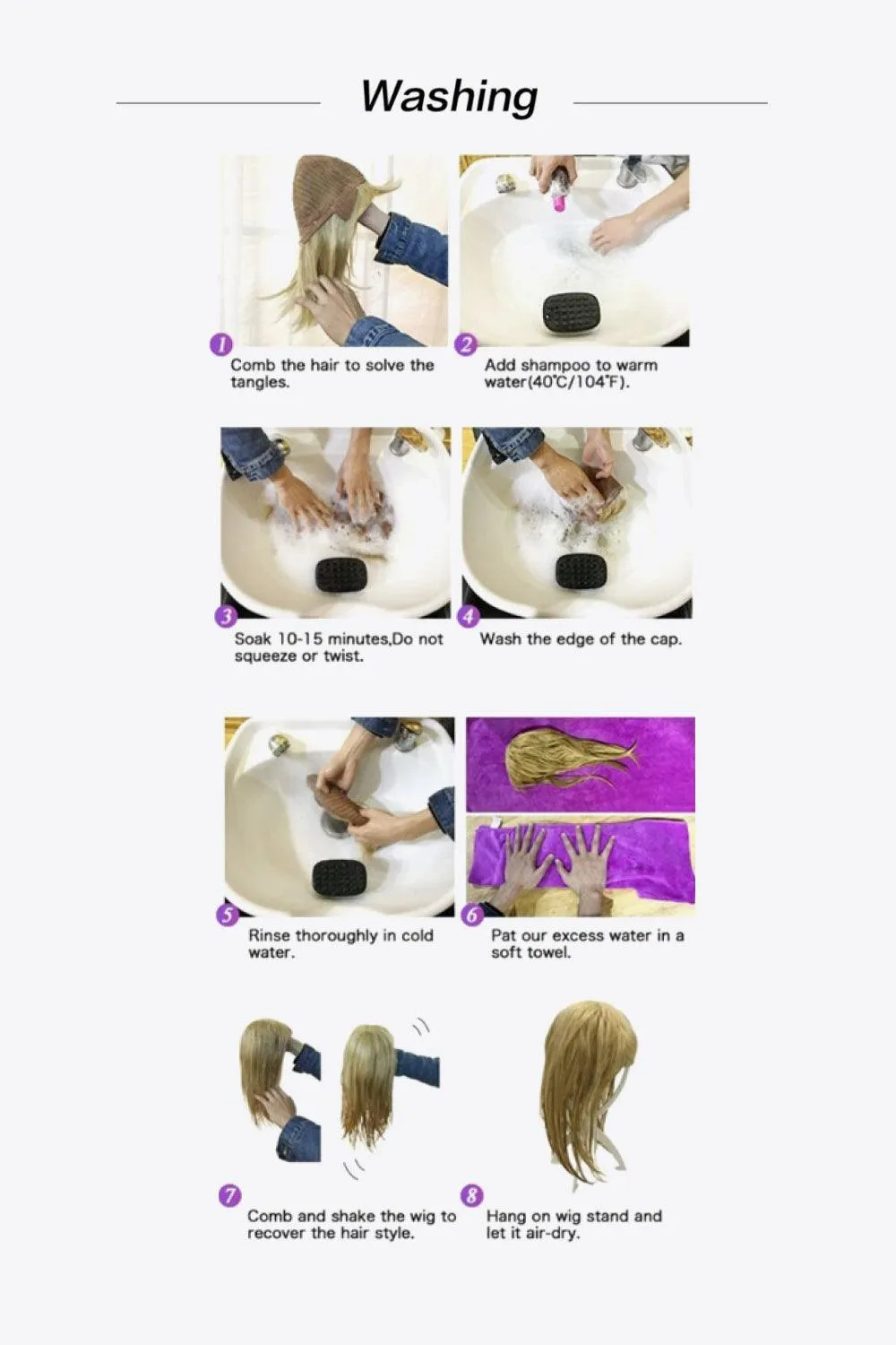 Hazel Blues® | Dirty Blonde Lace Front Wigs Synthetic Long Straight 26''