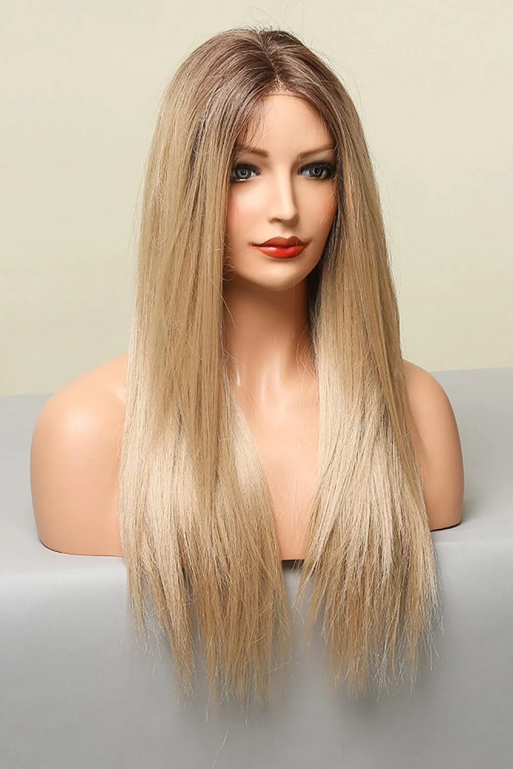 Hazel Blues® | Dirty Blonde Lace Front Wigs Synthetic Long Straight 26''